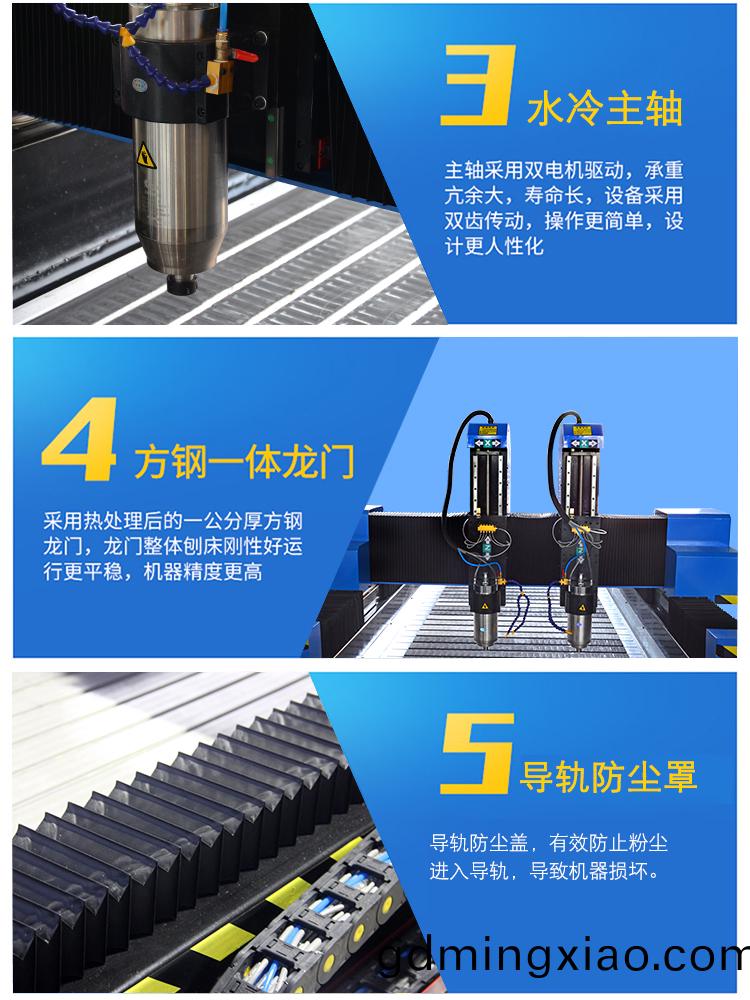 1325獨(du)立雙(shuang)頭重(zhong)型石材鵰刻(ke)機(圖(tu)3)