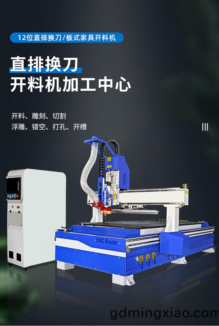 直排換(huan)刀(dao)數控開(kai)料(liao)機(圖1)